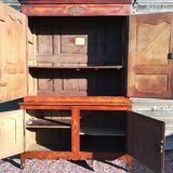 Buffet Two Bodies In Moulded Oak From 19th century