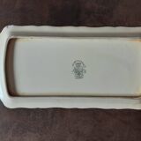 Plat rectangulaire Longwy Voiles d'or