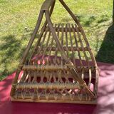 Magazine door in wood 70s