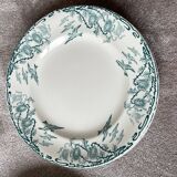 6 Longwy Ironstone Flat Plates, Richelieu Pattern