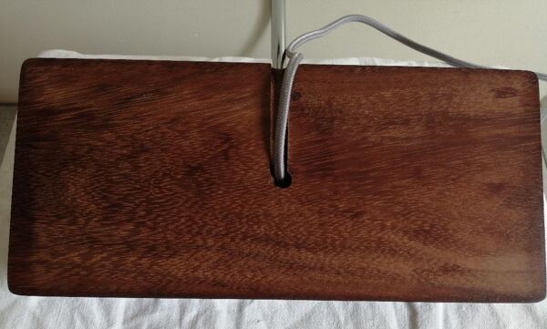 Lampe ''ketch'' signée Lucien Gau