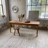 2m pine farm table