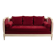Art Deco style sofa bed