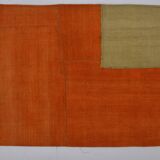 Orange And Green Vintage Kilim Runner sku 3857