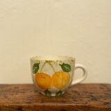Orange pattern bowl