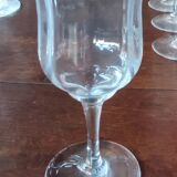 Glassware set, ice bucket, carafe, Baccarat crystal Capri model 20 pieces