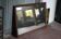 Large vintage wooden mirror, wall mirror, wall mirror, Scandinavian style