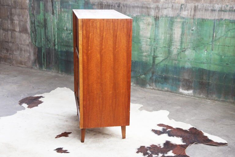 Vintage 5-drawer dresser Lane Burlwood 1960s