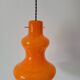 Suspension en opaline orange Targetti Sankey