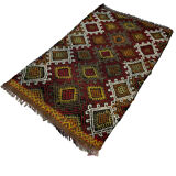 Vintage turkish kilim rug , 103 x 56 cm