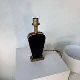 Diderot Sarco black and gold lacquered table lamp