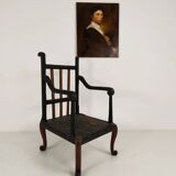 Fauteuil anglais de style chinoiserie vers 1900