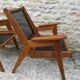 80s canning armchairs