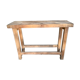 Solid wood carver's workbench