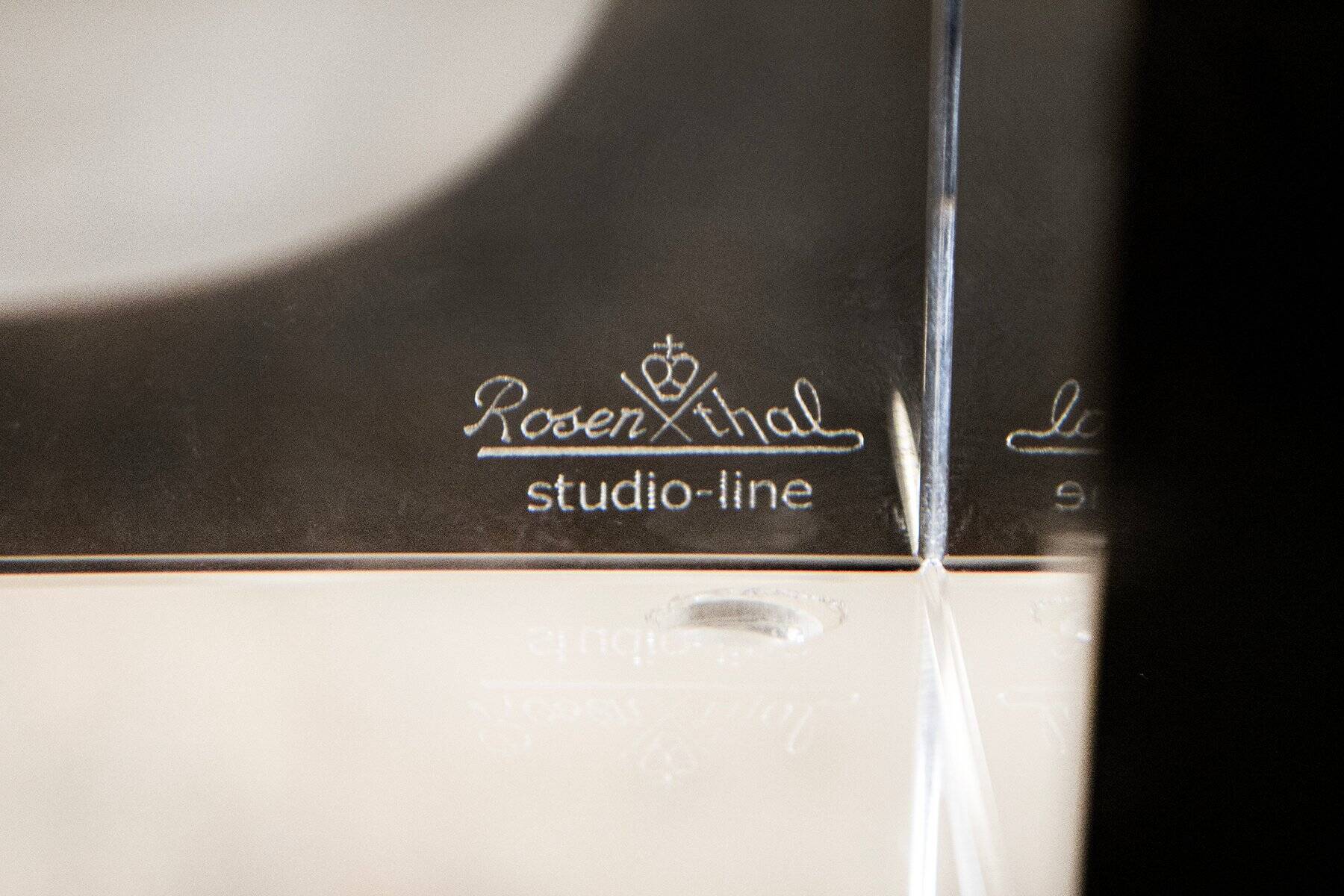 Rosenthal Studio Line glass vase, early 21st century