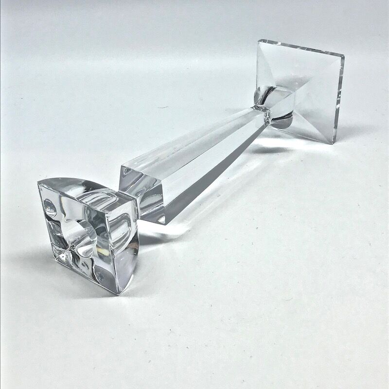 Crystal candle holder