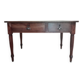 Solid wood desk in Louis Philippe style