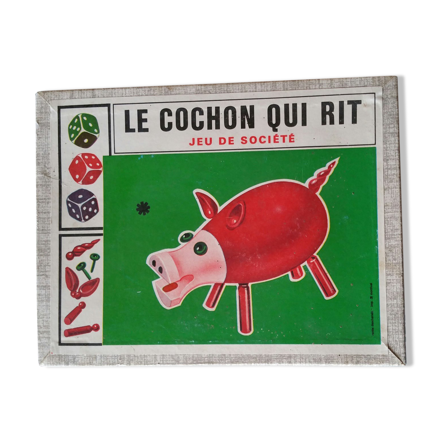 Jeu "le cochons qui rit" complet