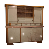 Vintage buffet in formica 1962 pale green