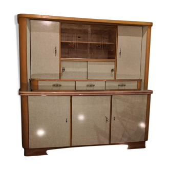 Vintage buffet in formica 1962 pale green