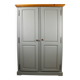 Grande armoire vintage Gautier vert sauge, France, années 60