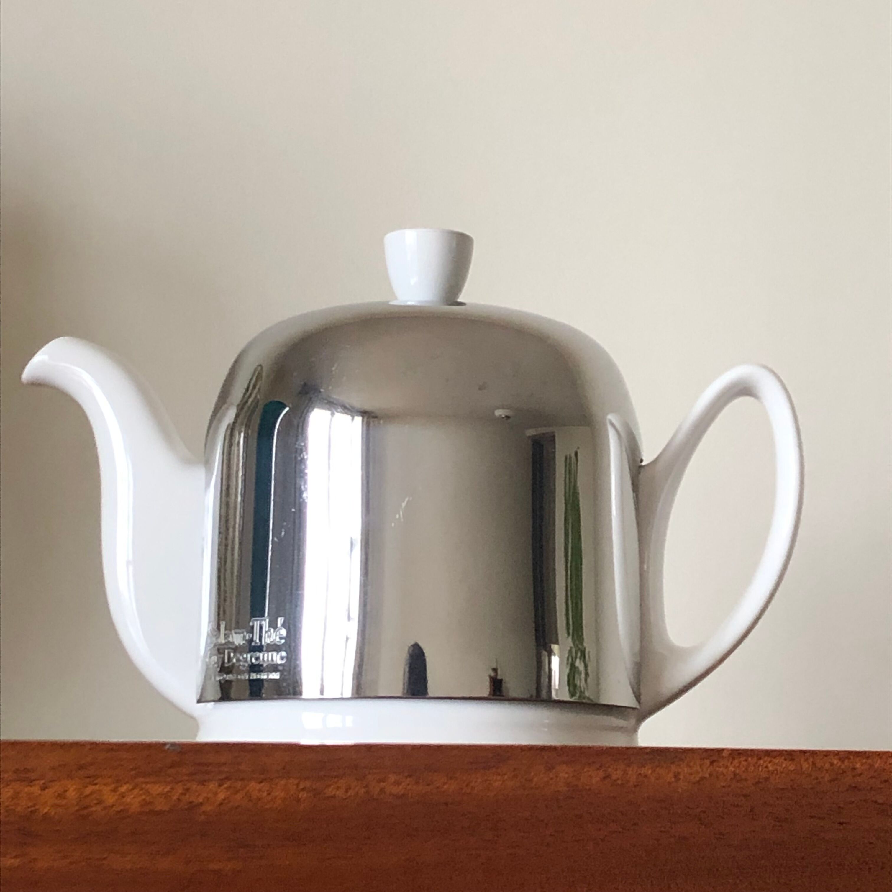 Salam Degrenne porcelain teapot 4 cups
