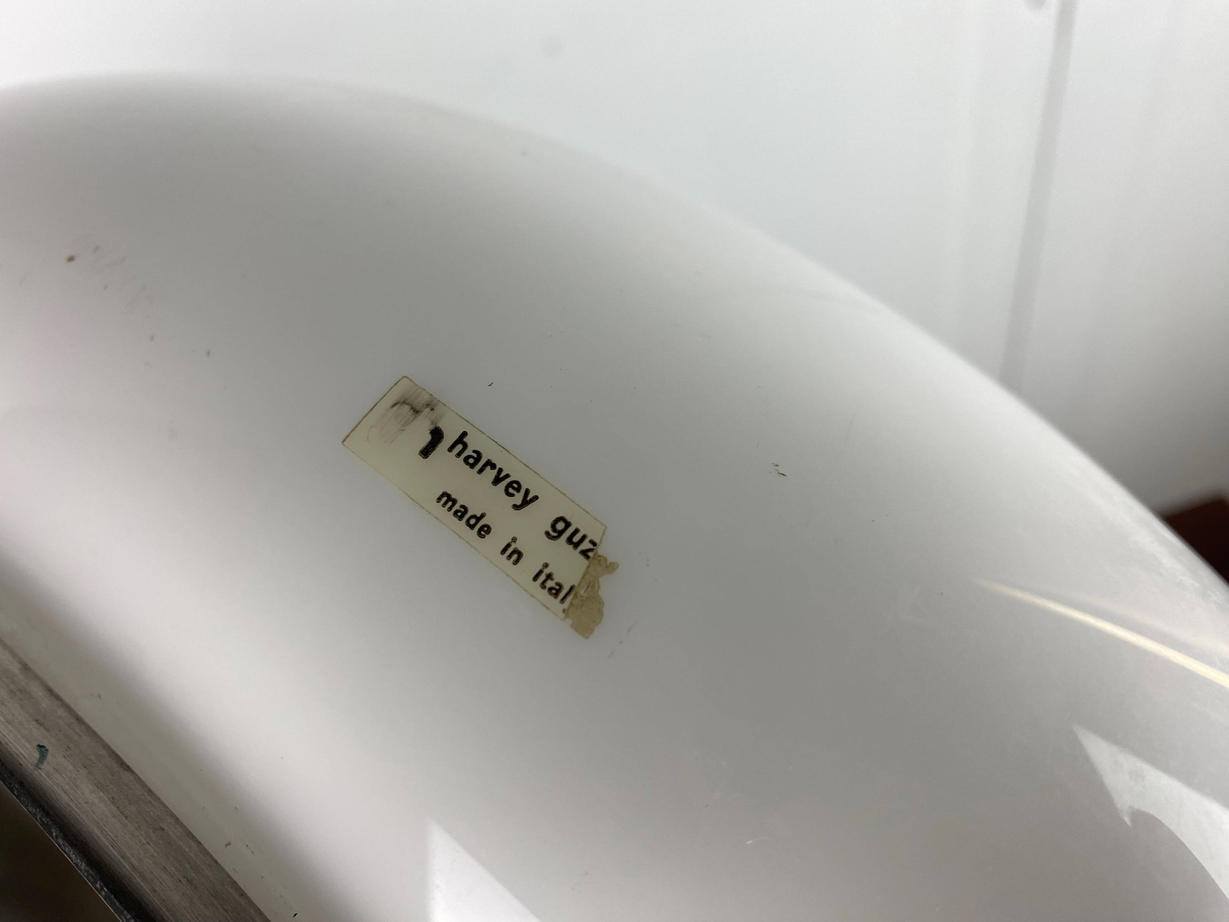 Quadrifoglio Harvey Guzzini pendant light by Gae Aulenti vintage 1970