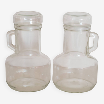 Set of 2 pitchers with cap 1L
