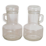 Set of 2 pitchers with 1L cap