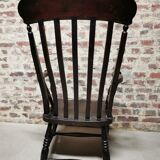 Fauteuil de relaxation / lecture . vintage en bois
