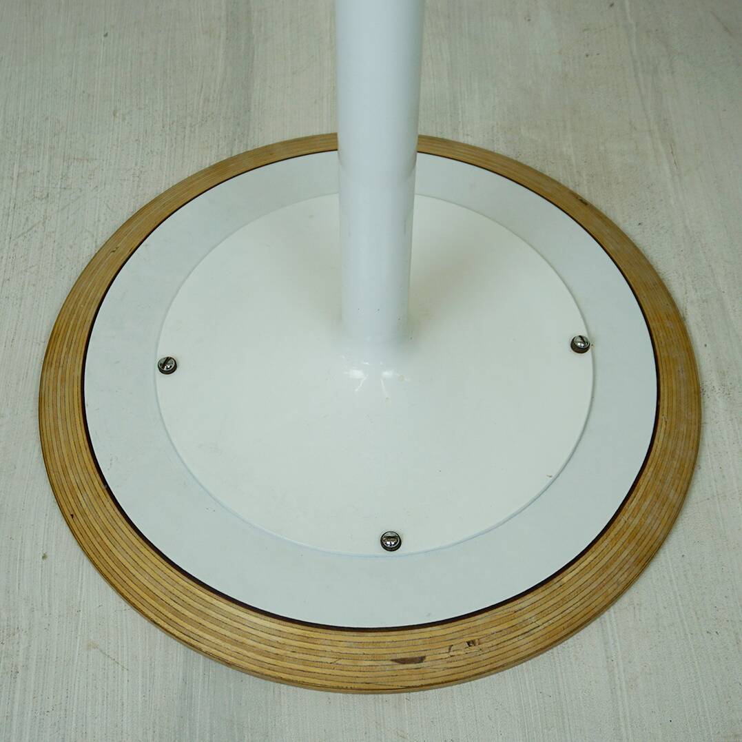 White George Nelson Pedestal Coffee Side Table for Herman Miller, USA, 1960s