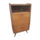 Former Scandinavian secretary feet compass furniture showcase wood 1960 vintage