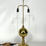 Mid-century Italian brass table lamp from 50s