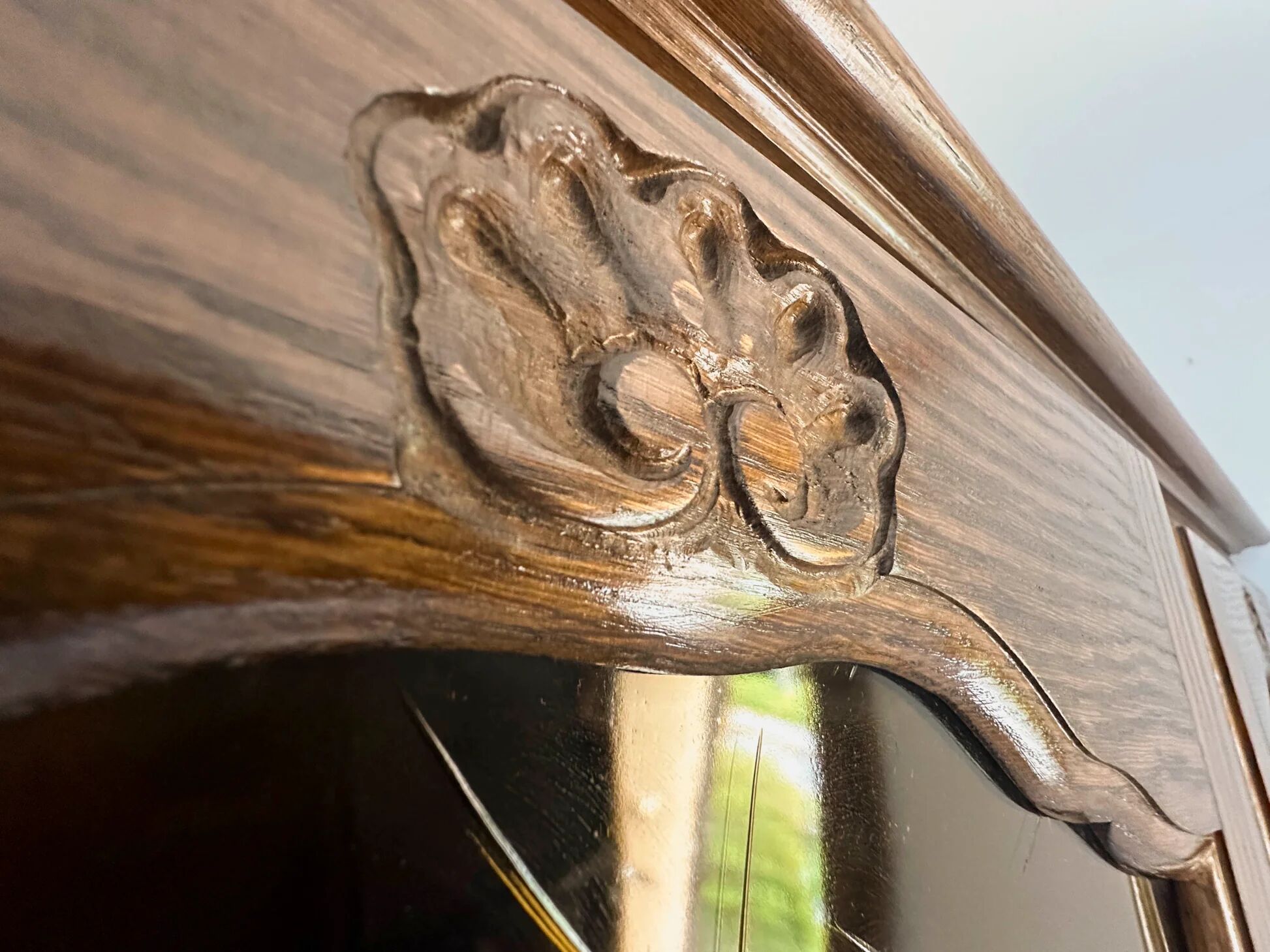 Solid oak library - Riskoff brand