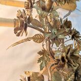 Pair of brass appliques. France, 1960s.