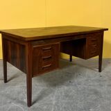 Danish mid - century rosewood desk 1960s