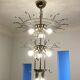Murano glass ceiling light by Venini 1990