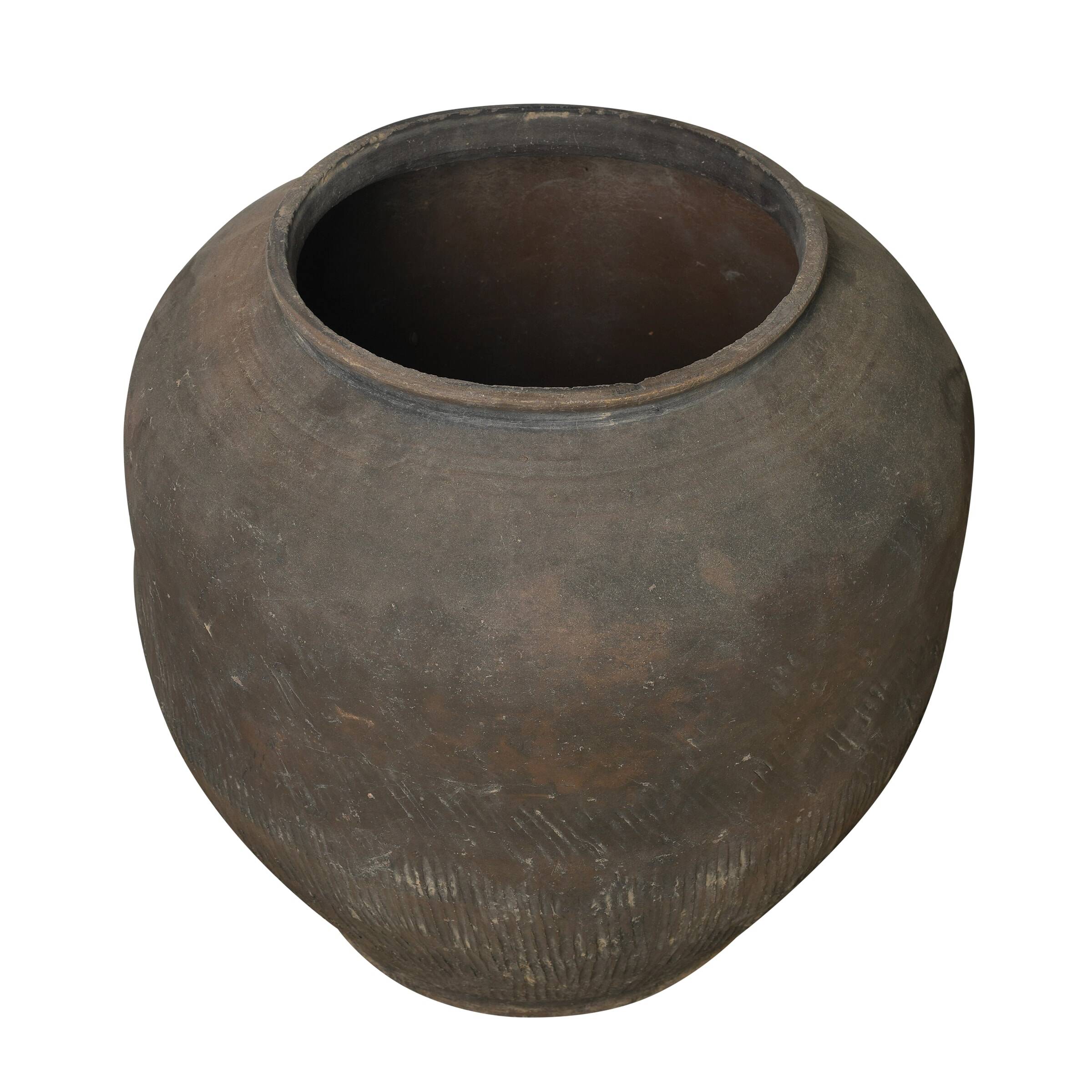 Shantou – Grand ancient Chinese terracotta pot no. 8