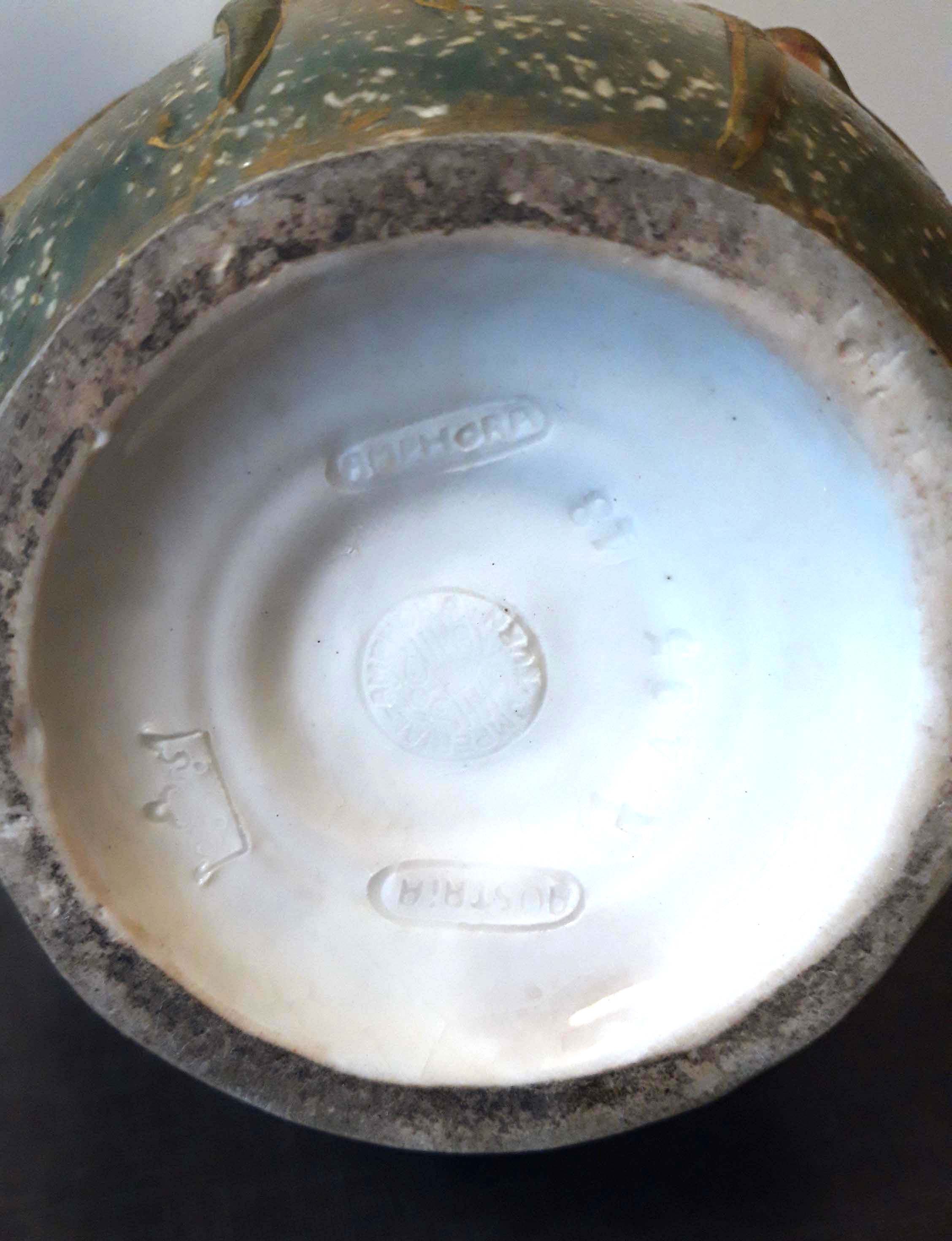 Pair of imperial amphora vases