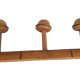 Wooden coat rack