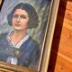 Pastel portrait painting