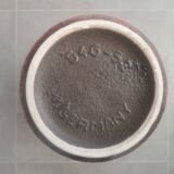 Vintage Scheurich Fat Lava vase | West Germany | Orange Black Zi