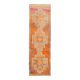 3x9 Vintage Brown & Orange Runner Rug, 84x285Cm