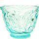 Art Deco vase, uranium crystal, Moser, Czechoslovakia, 1930s