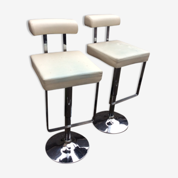 Tabourets hauts de bar vintage