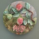 Longchamp wall slipware, 19th century.