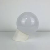 Erco vintage opaline ball wall lamp
