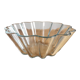 Pyrex glass flan or brioche mould