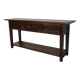 Antique Spanish Rustic Chestnut Side Table/Console, 18th Century