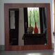 1970s Scandinavian style mirror